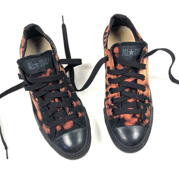bleach tie dye converse
